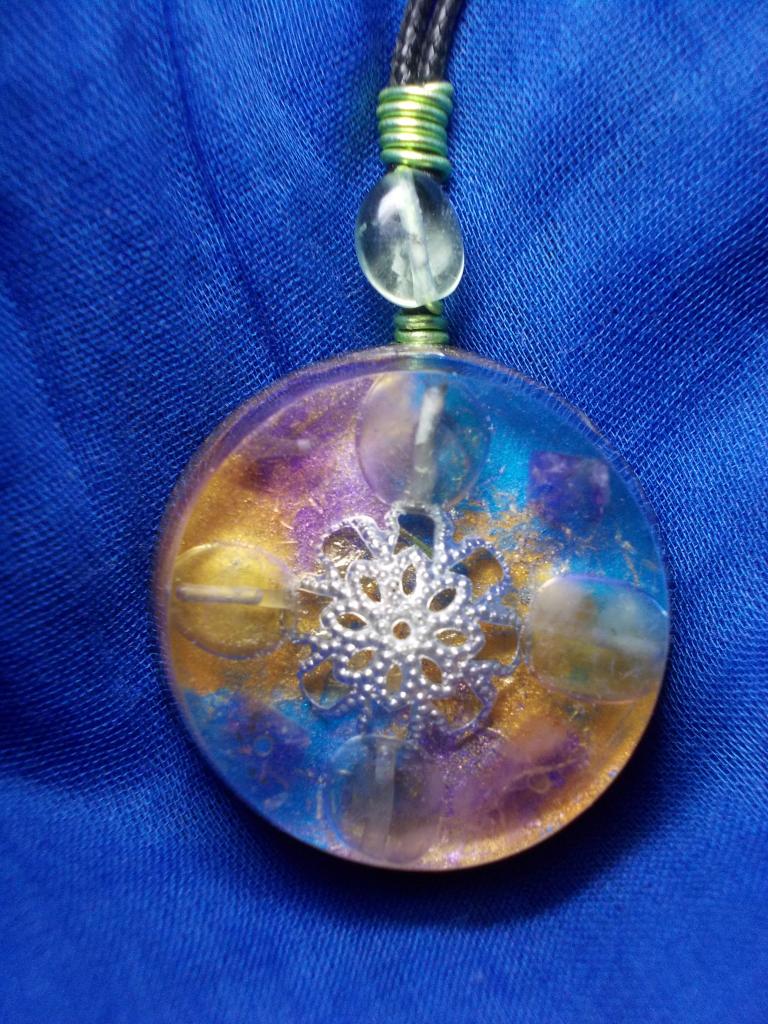 Orgonite pendant