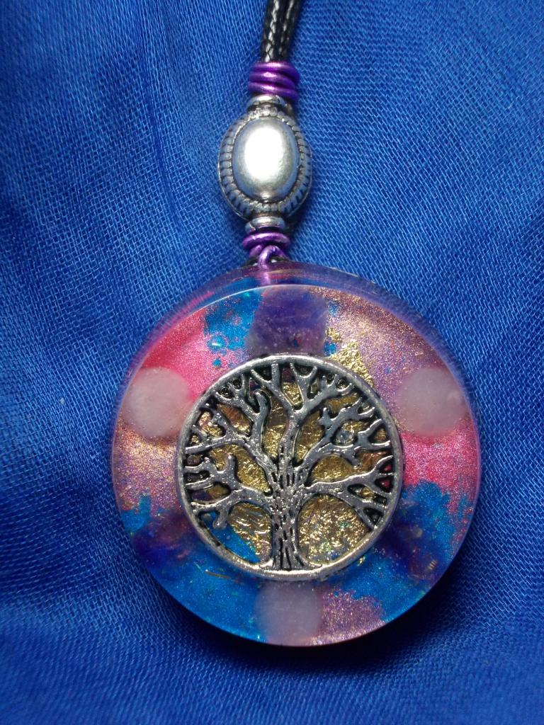 Orgonite pendant 'Tree of Life'