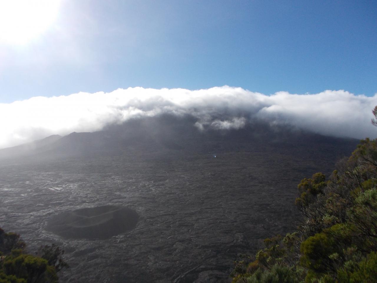 Plaine du volcan, Piton de la Fournaise. Réunion island'