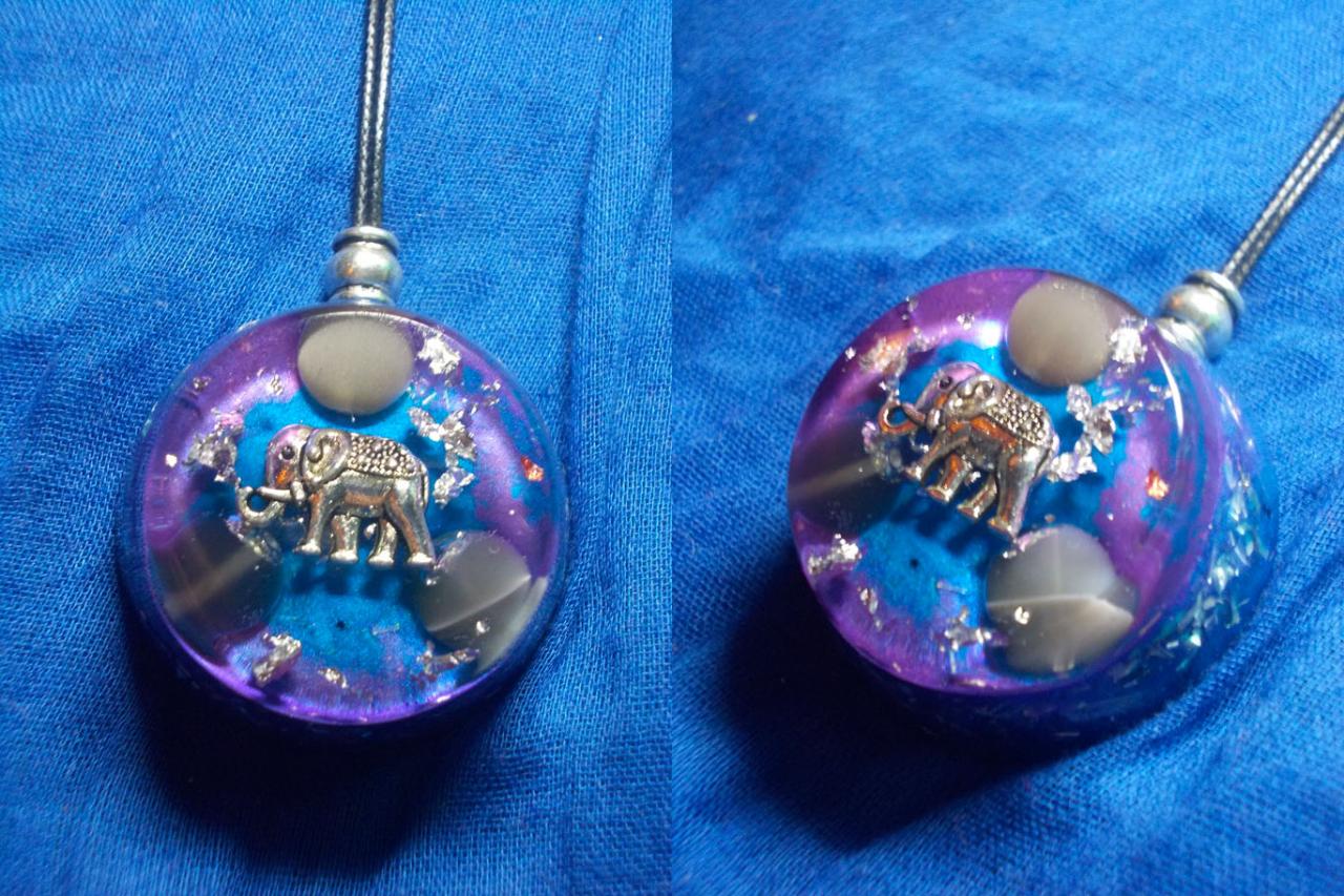 Orgonite pendentif ' Luna Major ' mini'