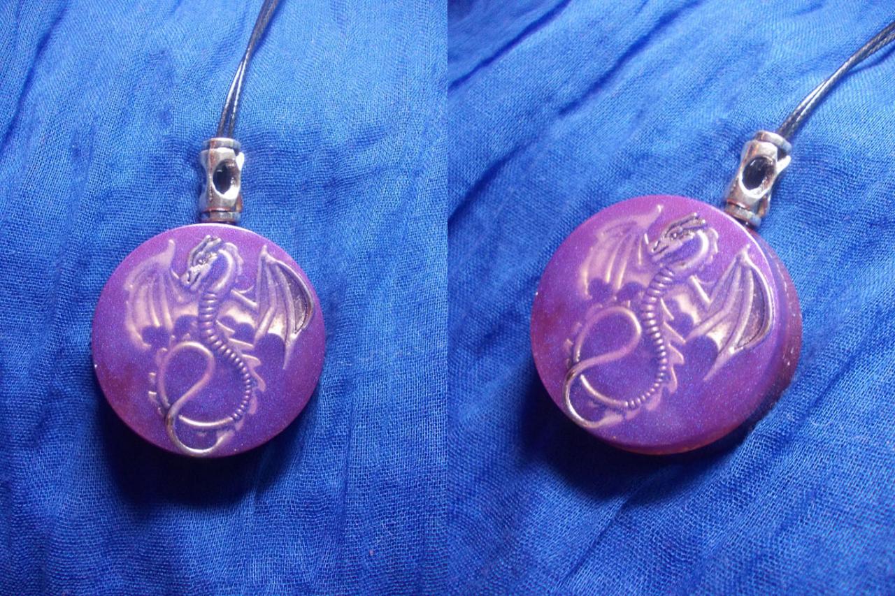 Orgonite pendentif ' Sahasrara Mani ' mini