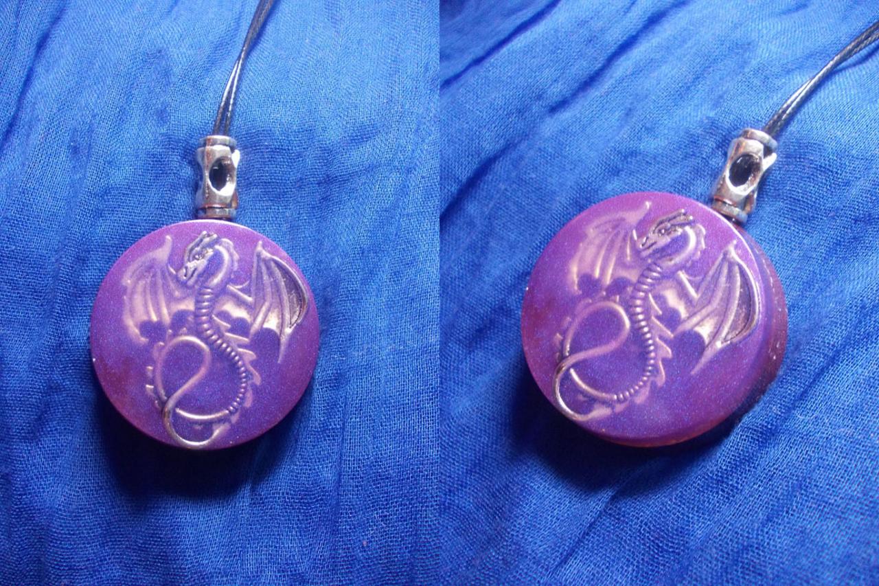 Orgonite pendentif ' Sahasrara Mani ' mini